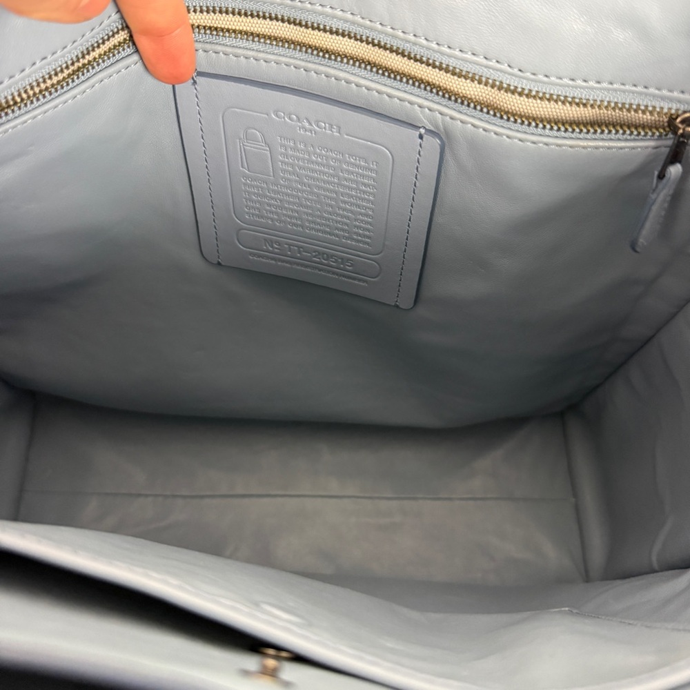 Coach 1941 Collection 20515 Smoke Black Grey Tote Bag - Picture 8 of 8